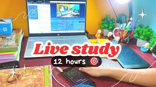 11 hours Study with me 🎯 LIVE NEET 2024 PW Yakeen 2.0 + 3.0