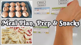 Meal Plan, Prep & Snacks