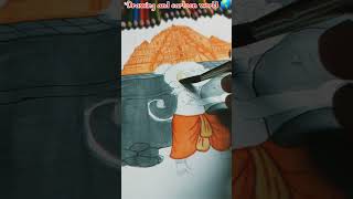 Jay shree ram#shortsviral #youtubeshorts #trending #hanuman ji drawing #ram mandir# Ayodhya 🙏