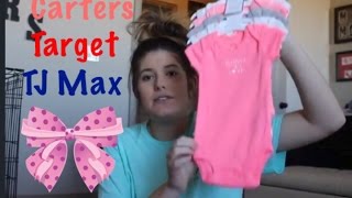 Carter's/Oshkosh, Target, and Tj Maxx Haul