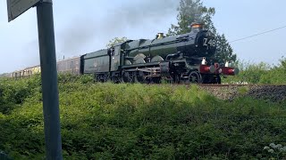 7029 clun castle and 47773 pass stoke canon 11/5/24