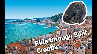 Yamaha Tracer 900GT ride through Split, Croatia