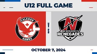 Newmarket Renegades vs Caledon Hawks | U12 - October 7, 2024