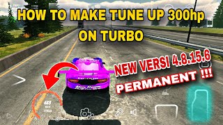 HOW TO MAKE TUNE UP 300hp ON TURBO IN NEW VERSI CAR PARKING MULTIPLAYER 4.8.15.6