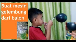 cara buat mesin gelembung dari balon #shorts #idekreatif #subscribe