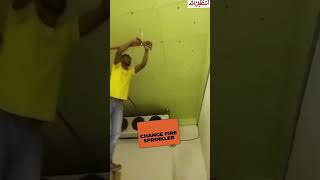 Change Fire sprinkler @bakhshtechnical #technicial #shortvideo #shorts