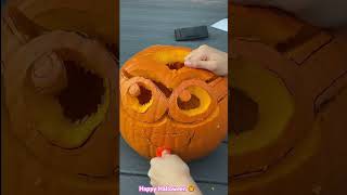 Halloween 🎃 Pumpkin Carving with the Girls #pumpkincarving #shortvideo