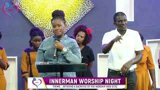 Mummy Favour Senfuma  live in THE INNERMAN WORSHIP NIGHT (SESSION 6 AT UCC KASUBI 17 05 2022)