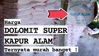 harga kapur pertanian (DOLOMIT)#petani #dolomit #hijautv