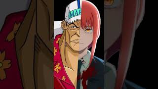 MAKIMA VS AKAINU! QUEM FAZ A MELHOR ROSQUINHA? #chainsawman #onepiece #makima #akainu