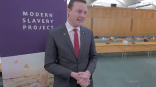 Chris Crewther MP shares at Modern Slavery Asia-Pacific Regional Workshop