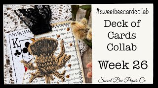 Week 26 Collage Collab | Deck of Cards Collab Weekly Project | Collage Challenge #sweetbeecardcollab