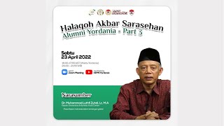 Halaqoh Akbar Sarasehan Alumni Yordania - Part 3 Sub. Politik