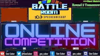 Battle Room Cubing Competition v3 Day 1 FULL w/ XCADRIL | #SCSBattleRoom