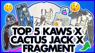 Top 5 Merch Cactus Jacket X FRAGMENT with KAWS