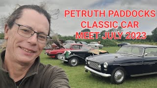 Petruth Paddocks Camping Classic Car Meet July 2023 POV walk around