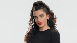 How To Create A Half Up Ponytail With Defined Curls | ghd thin wand | ghd ANZ