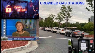 U.S Gas Stations Crowded|Colonial Pipeline Hack | Cyberattack on fuel pipeline| Irene Baby | Atlanta