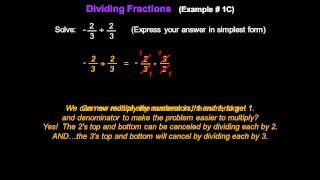 Dividing Fractions and Mixed Numbers - Konst Math