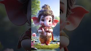 Jay Ganesh status 😍🙏 #song #cute #baby #music #kids #storysinger #hindisong