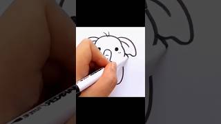 Draw and Color Elephant Pictures #Shorts #Viral #gaming