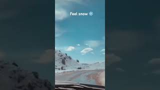 Feel snow ⛄️ #viral