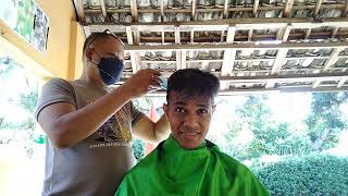 Cara Potong Rambut Rapi Pendek di Pak Dulhaji Tembokrejo