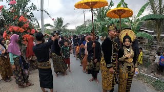 IRING PENGANTIN CANTIK DARI SERENANG KE MUNGGI RAMAI SEKALI