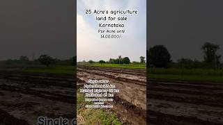 25 Acre’s agriculture land for sale Karnataka #humnabad #mannaekhelli #chincholi #cheapprice #nirna