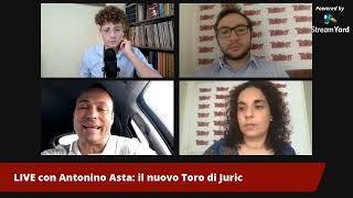 Toro it live 1 puntata con Antonino Asta