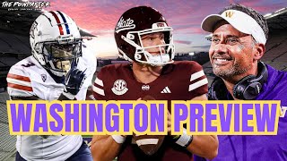 Washington Huskies Preview | NEW Era in Seattle with Jedd Fisch + Impact Transfers | VERY UNDERRATED