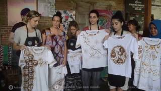 Kegiatan Workshop Batik oleh Kangan Institute dan UNY di Astoetik Batik