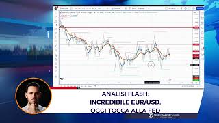 Buongiorno Mercati: EURUSD NEANCHE 25 pips di MOVIMENTO con inflazione USA. Oggi FED. GBPUSD invece?