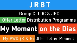 My Offer Letter Moment: JRBT LDC (PWD)