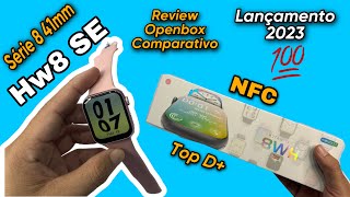 HW8 SE 41mm Série 8 [Lançamento] 2023🚀 Review | Openbox | Impressões veja:👇🏻