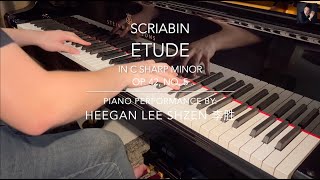 Scriabin: Etude in C sharp minor, Op. 42, No. 5 | Pianist: Heegan Lee Shzen 李胜 (2024 Remastered)