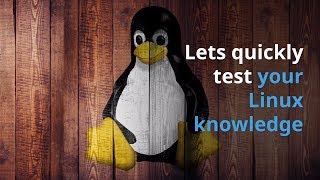 Quick Linux Test | Top Linux Interview Questions