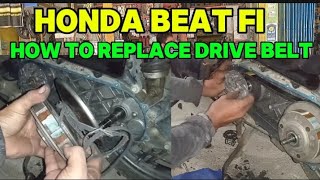 Paano mag palit ng Drive Belt sa HONDA BEAT Fi