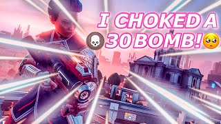 I Choked a Possible 30 Bomb 💣 (Hyper Scape Battle Royale)