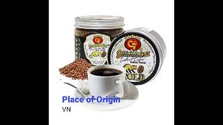 Private label Golden Weasel C7 Vietnam Pure Instant Black Coffee OEM ODM Freeze Dried Wholesale