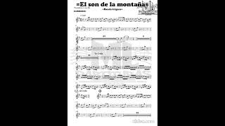 El son de la montaña - banda triguera (partitura)