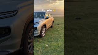 a evening with hyryder #shorts #hyryder #grandvitara #elevate #toyota #hybrid #viral #viralshorts