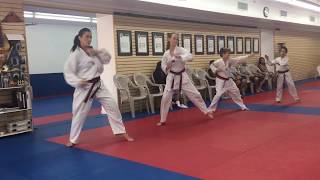 Family test Taekwondo Form