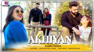 Akhiyan  |  MAHIMA THAKUR | ft. Ankit Malhotra & Ishika | NEW PUNJABI SONG .