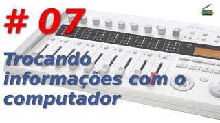 🎬 Zoom R16 - Aula 07 - Trocando informações com o computador.