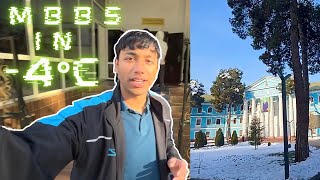 Going to class in -4°C temperature | MBBS Student Life | Syed Mubashshir Hasan