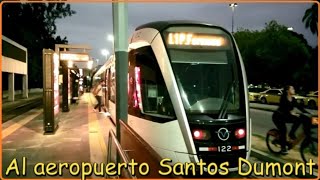 Camino al aeropuerto Santos Dumont (SDU). IDES