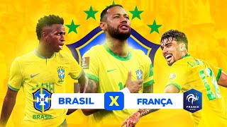 FIFA23 - ISSO AQUI E BRASIL!!! RUMO AO HEXA, COPA DO MUNDO SEMIFINAL BRASIL vs. FRANÇA MODO CARREIRA