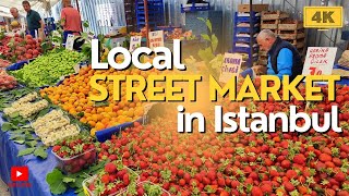 How to find a local street market in Istanbul?, June 2024