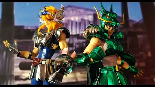 Saint Seiya EX - Siberian Bear and Green Space Dog EX - Review en español .